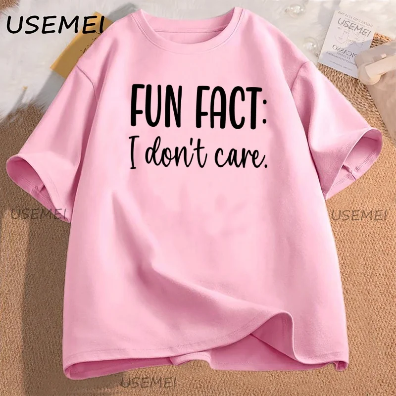 Divertido fato eu não me importa camiseta feminina senhoras sarcástico engraçado camiseta gráfica adulto humor roupas estéticas de grandes dimensões