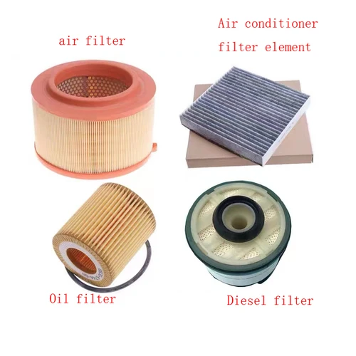 Para Ford Ranger Pickup Car T5 T6 T7 T8 filtro de aire de motor automático filtro de cabina filtro de aceite filtro diésel