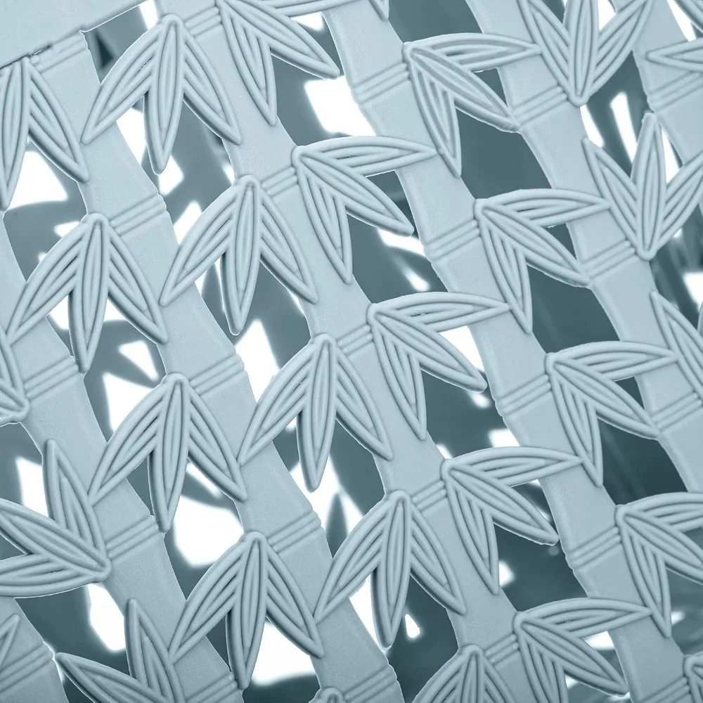 مجموعة من 3 سلال للاستحمام البلاستيكية، صندوق تخزين محمول مع مقابض، منظم أدوات الزينة للحمام،