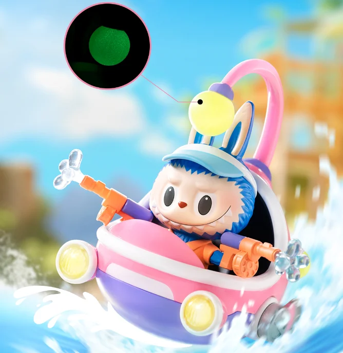 Car Bumper Car & Series Water Party Series Anime Action Figure Toys Cartoon Crybaby Dimoo Skullpanda Pucky Dolls Surprise Gift