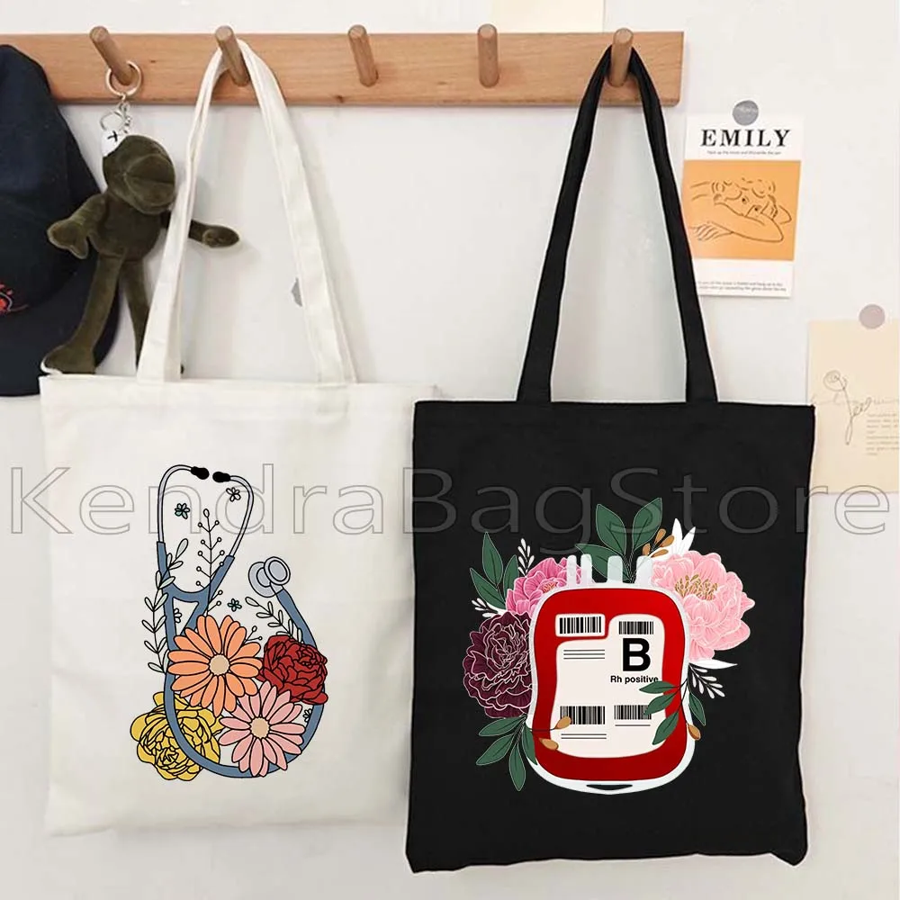 

Забавная анатомия, медицина, здоровье, сердце, мозг, доктор, медсестра, медицинский стетоскоп для мужчин и женщин, холщовая сумка на плечо, сумки для покупок