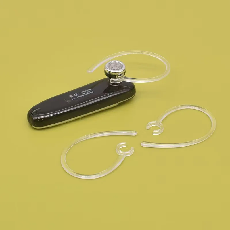 Gancho para la oreja de cristal de 6MM, Compatible con Bluetooth, accesorios deportivos anticaída, tapa para la oreja, auricular inalámbrico, diseño antideslizante para Fitness