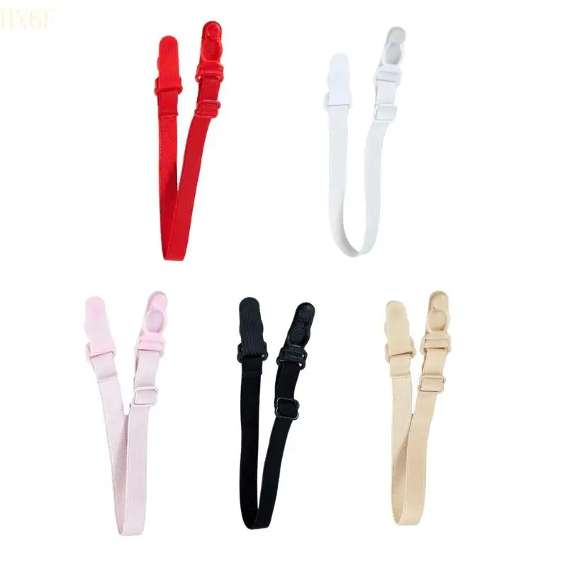 Hx6f Womens Nonslip Bra Strap Clips 2pcs strub strap strap strap strap strap