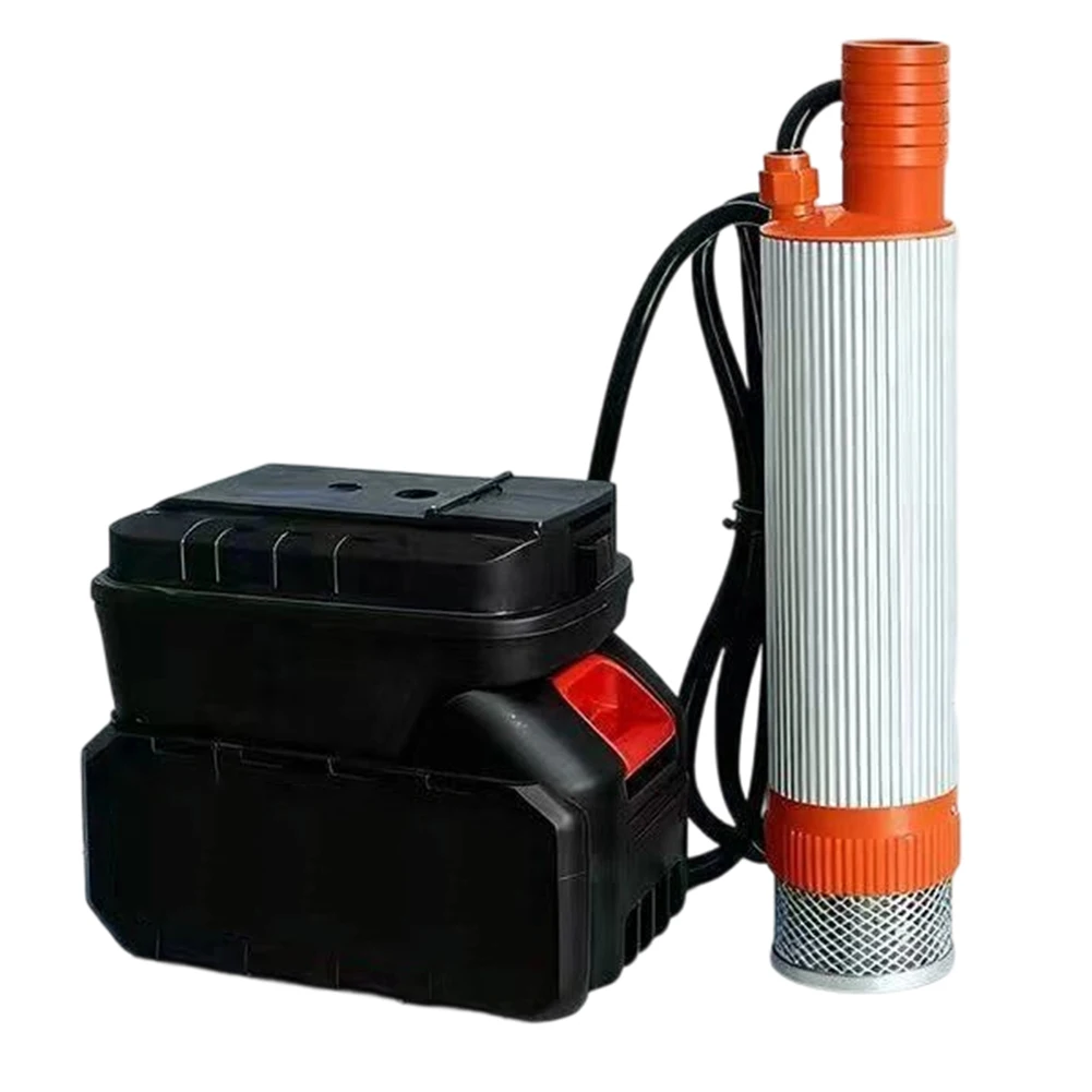 Electric Portable Water Pump 90W 30L/min Flow 39mm Inlet 20mm Outlet 18V 21V Input for Garden Drainage Applications
