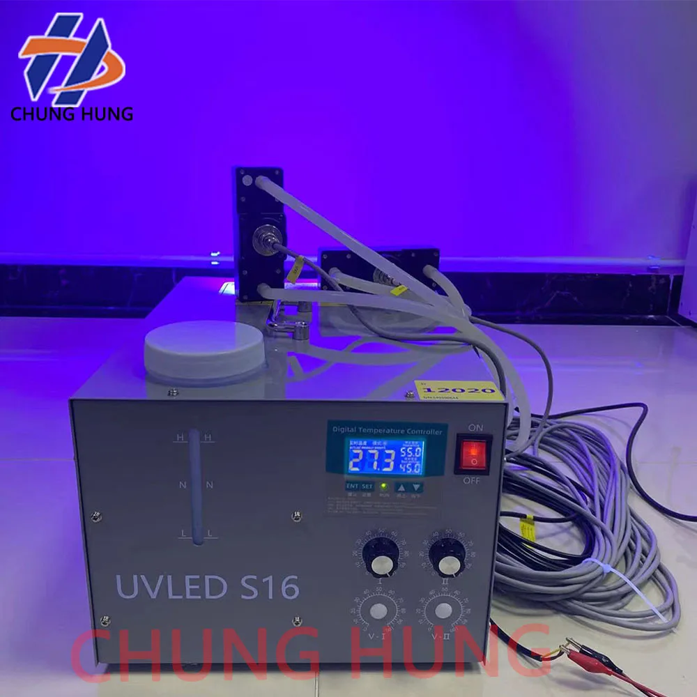 2PCS 120*20 Screen Printing UV LED Curing Lamps Inkjet Special UVLED Ink Drying Curing Lamp Cold Light Source Lamp RicohG4/G5/G6