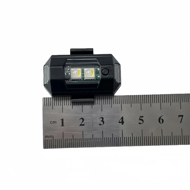 Motorcycle flash light led decorative light aircraft light discoloration slow flash car warning aircraft light tail light