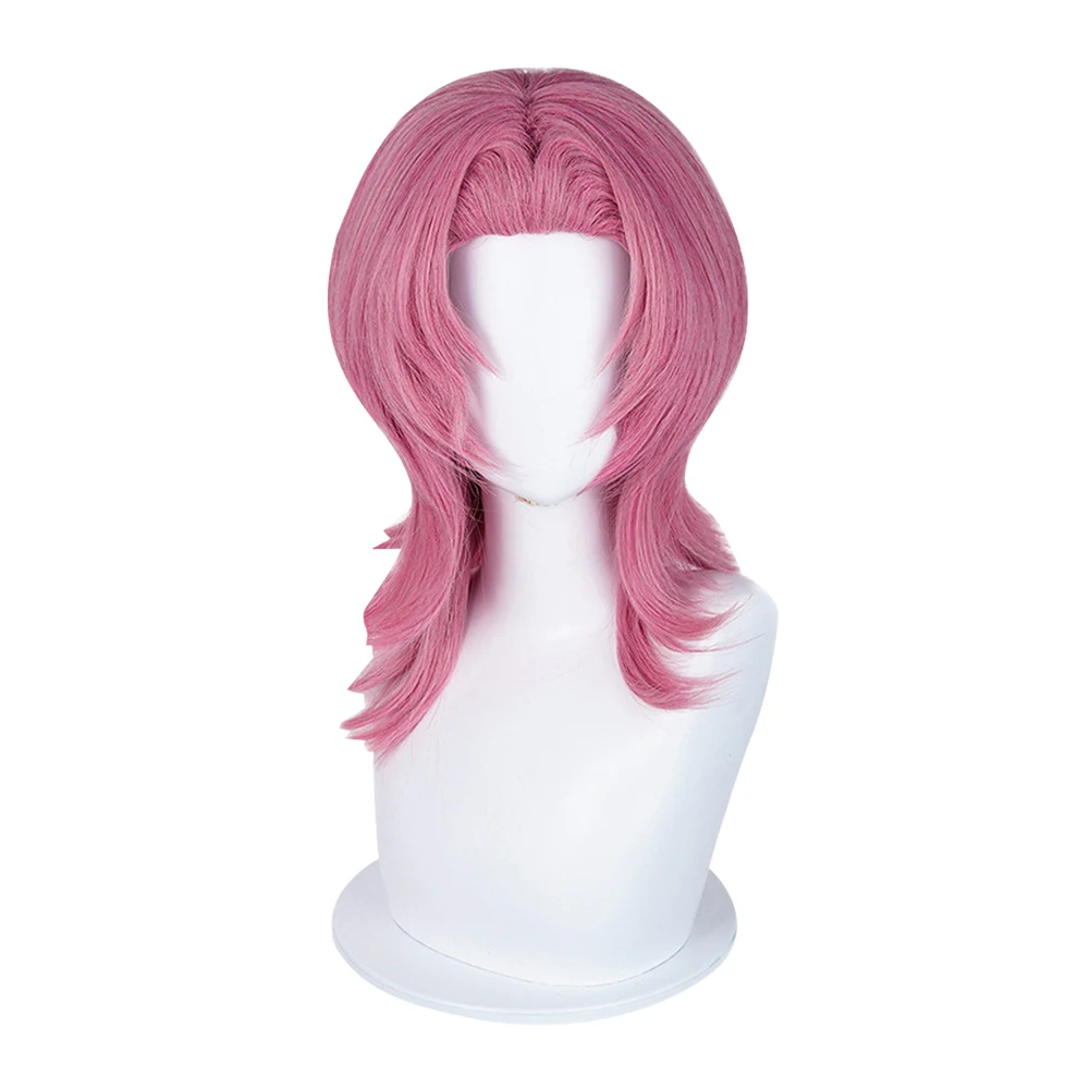 KPop Demon Hunters Cosplay Romance Cosplay Wig Heat Resistant Synthetic Hair Dress Up Wig for Women Girl