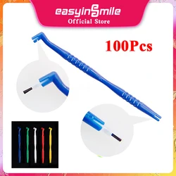 1pcs Easyinsmile Dental Long Brush Handle Holder for Disposable Applicator Brush