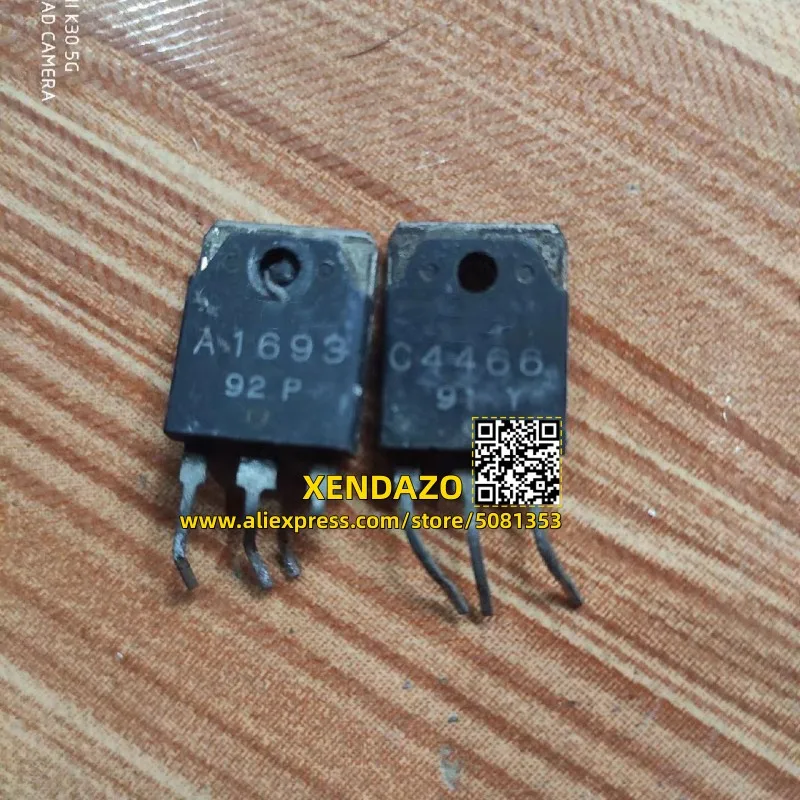 5pairs 2SA1693 2SC4466 A1693 C4466 TO-3P. Power Transistors