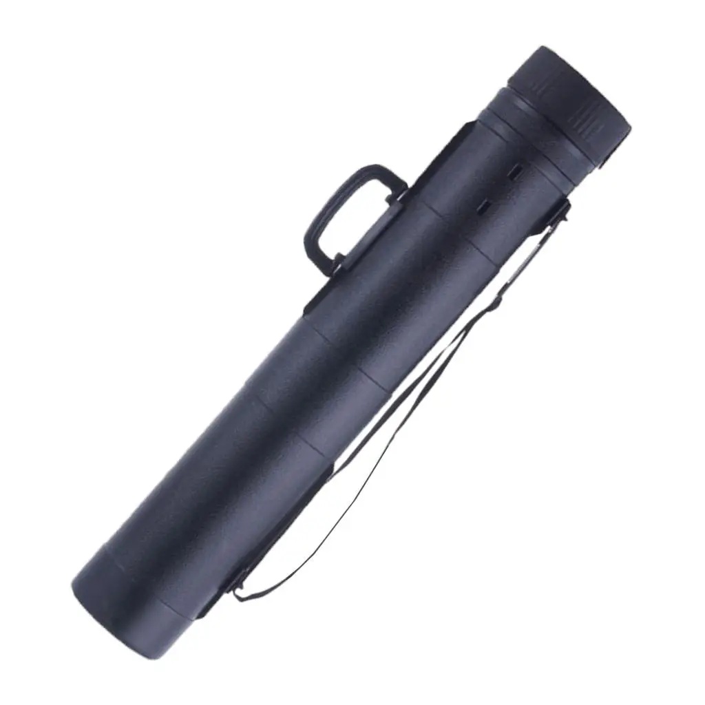 

Heavy Duty Black Telescoping Documents/Blueprints/Artwork Carrier Transport Tube with Strap - Middle Size