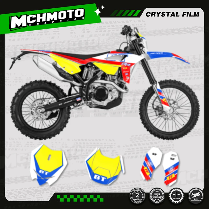 

MCHMFG Motorcycle Team Motorcycle Decal Stickers For Beta RR 2020-2022 2020 2021 2022 250 300 350 -010