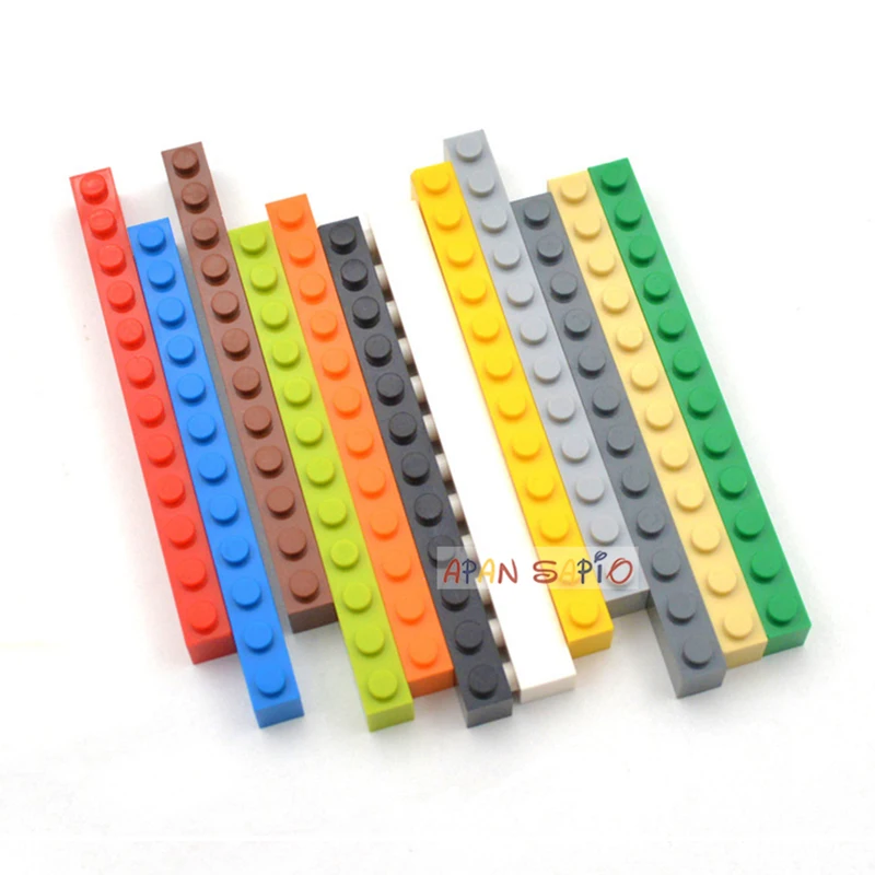 

20PCS Thick 1x12 DIY Building Blocks Figures Bricks Educational Creative Compatible With Brands Toys for Children 6112