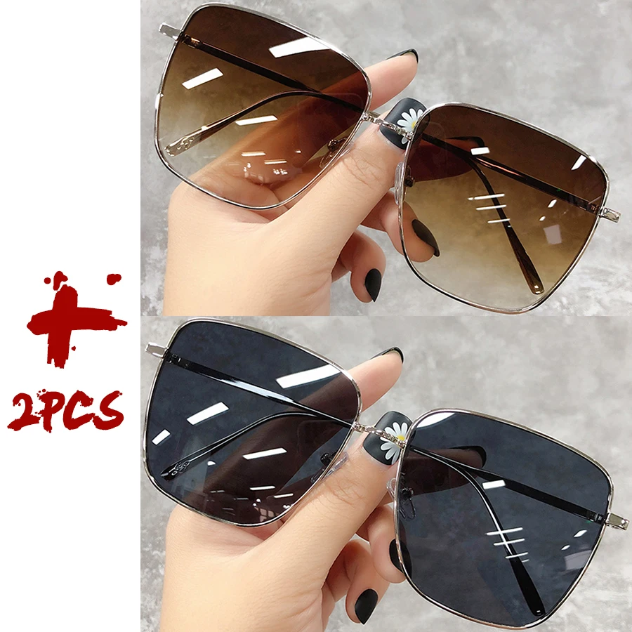 Sonnenbrille Frauen Luxus Platz Männer Fahren Reise Marke Design Gradienten Vintage Sonnenbrille Weibliche Unisex Retro Oculos Neue 2026 – Detail 18