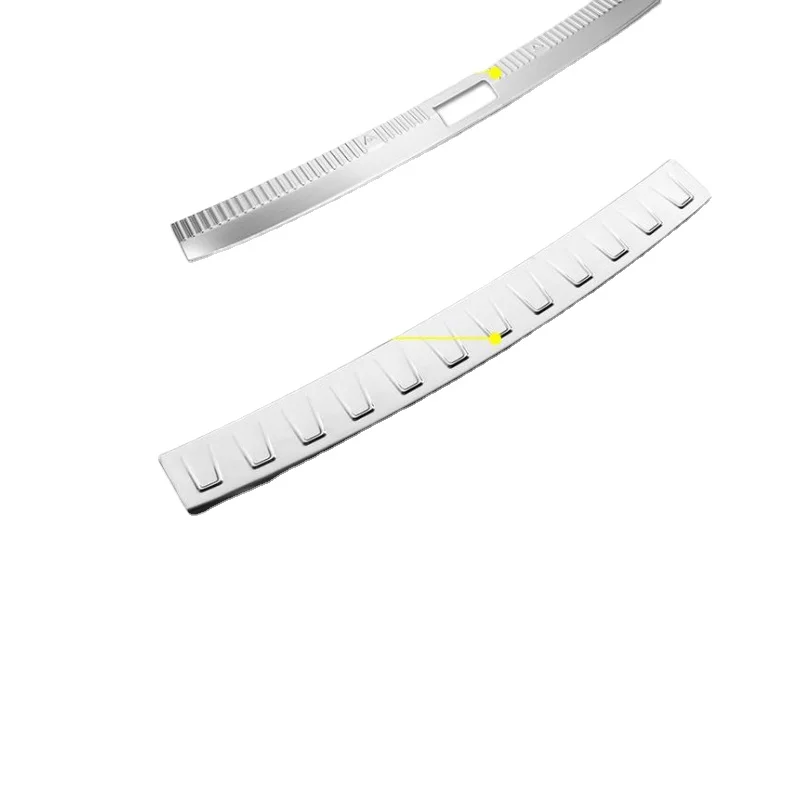 

FIT FOR 2016 2017 2018 2019 Skoda superb REAR BUMPER PROTECTOR STEP PANEL BOOT COVER SILL PLATE TRUNK TRIM ACCESSORIES