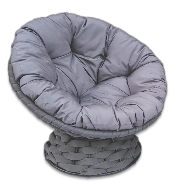 Modern lightweight rattan metal comfortable and durable waterproof garden chair - environmentally friendly outdoor furniture liv