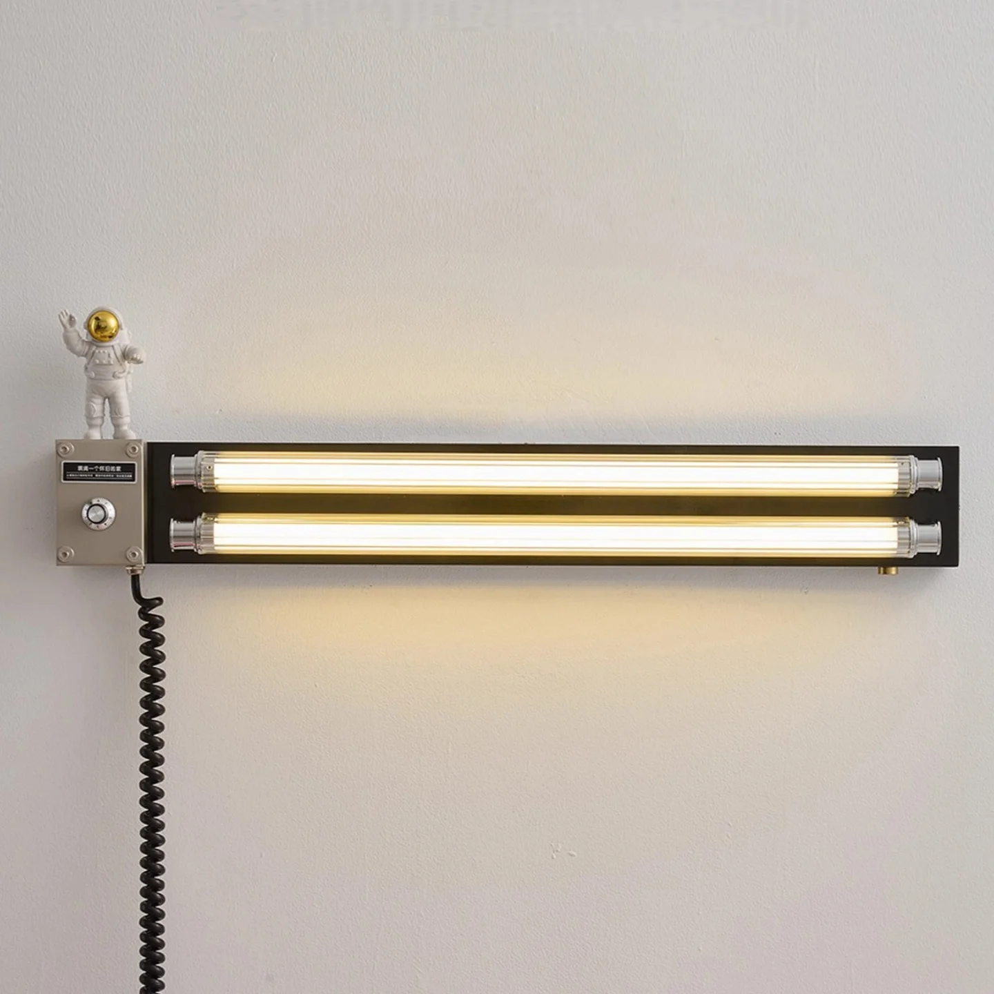 

Modern Iron LED Knob Adjustable Wall Lamp Warm Light Sconce Wall Figure for Living Rooms Kitchens Bedrooms Dining Room