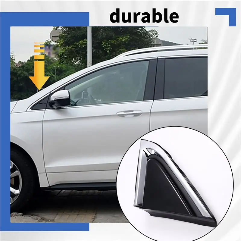 

A96E-1Pair Rearview Mirror Triangular Panel Corner Window Panel FK7B-17075AE5UAW FK7B-17074AE5UAW For Ford Edge 2015-2022