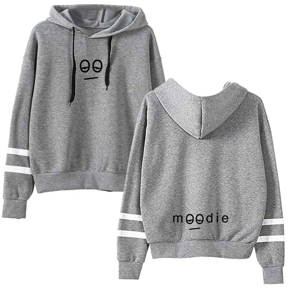 Henry Moodie Logo Pullover Hoodie Women Men Hooded Sweatshirt Fashion Long Sleeve Tracksuit