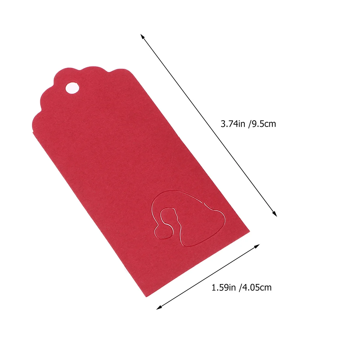 

100pcs Christmas Kraft Paper Tags Hollowed-out Santa Hats Tags Kraft Paper Labels Party Decoration Hanging