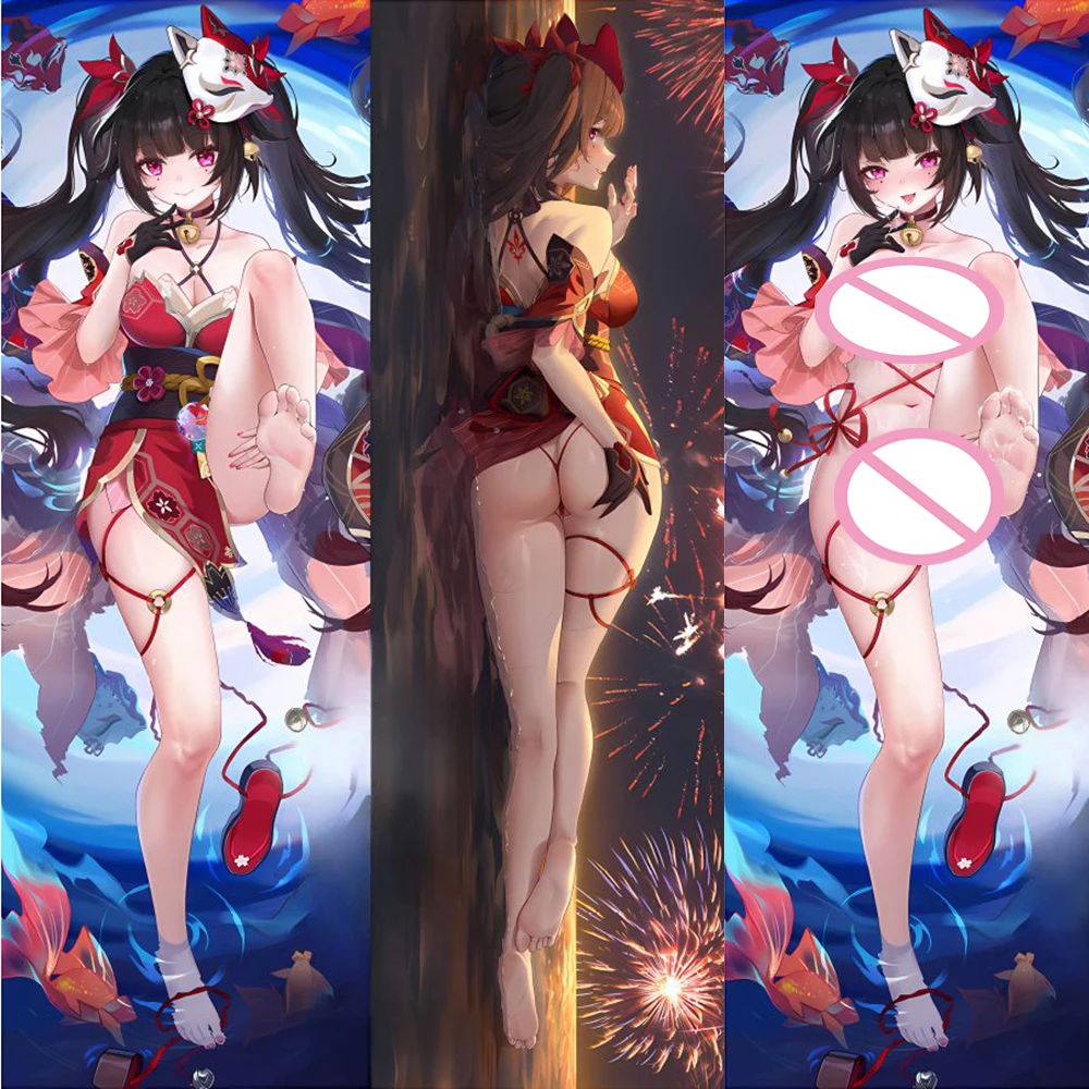 

Dakimakura anime Star Rail Sparkle Large Breasts Uniform nude butt Double-sided Print Life-size body pillows cover Adult gift