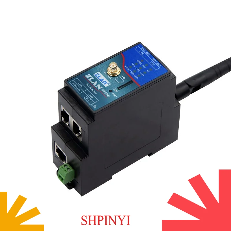 Router wireless 4G Scheda ferroviaria di livello industriale Porta multi-rete wifi Modulo di rete mobile stabile Internet ZLAN ZLAN9809M