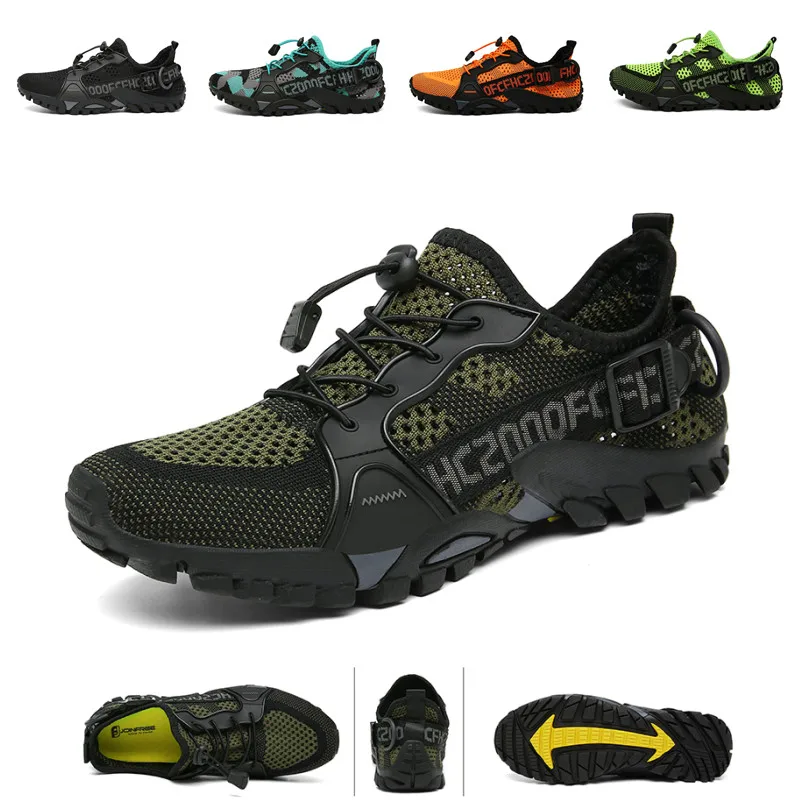 

Sneakers Summer Unisex Wading Shoes Mens Water Hiking Shoes Women Aqua Shoe Mountain Climbing Quick-Dry