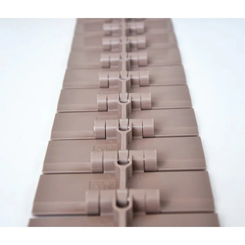 1Meters 820-K325 Width:82.6mm Single Hinge Flat Top Chain Plate Conveyor Belt Beverage Line Transmission POM Chain