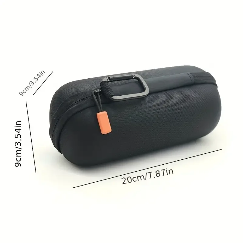 EVA Speaker Carrying Case, Durable Protective Organizer for JBL Flip 3/4/5/6, Portable Outdoor Storage Bag with Other Material