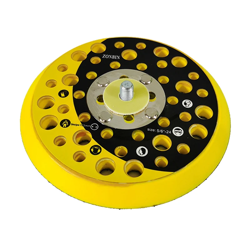 MIRKA General grinding machine tray For MIRKA Sander 6 Inch 150mm Tray Disc Base Pneumatic Sandpaper Machine Sticky Disc