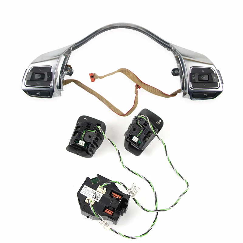 

Многофункциональные кнопки рулевого колеса для VW Golf 6 MK6 GTI R Scirocco, рама рулевого колеса, модуль управления лопастями переключения передач