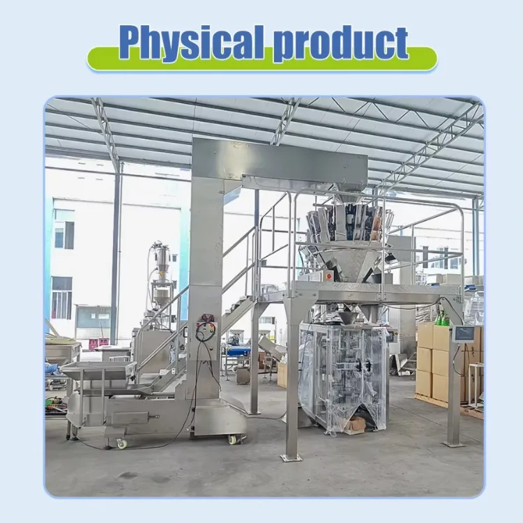 Automatic High Rigidity Multifunctional Pouch Vertical Pack Production Line for Bag Packaging Pesticide Chemical Wrapping