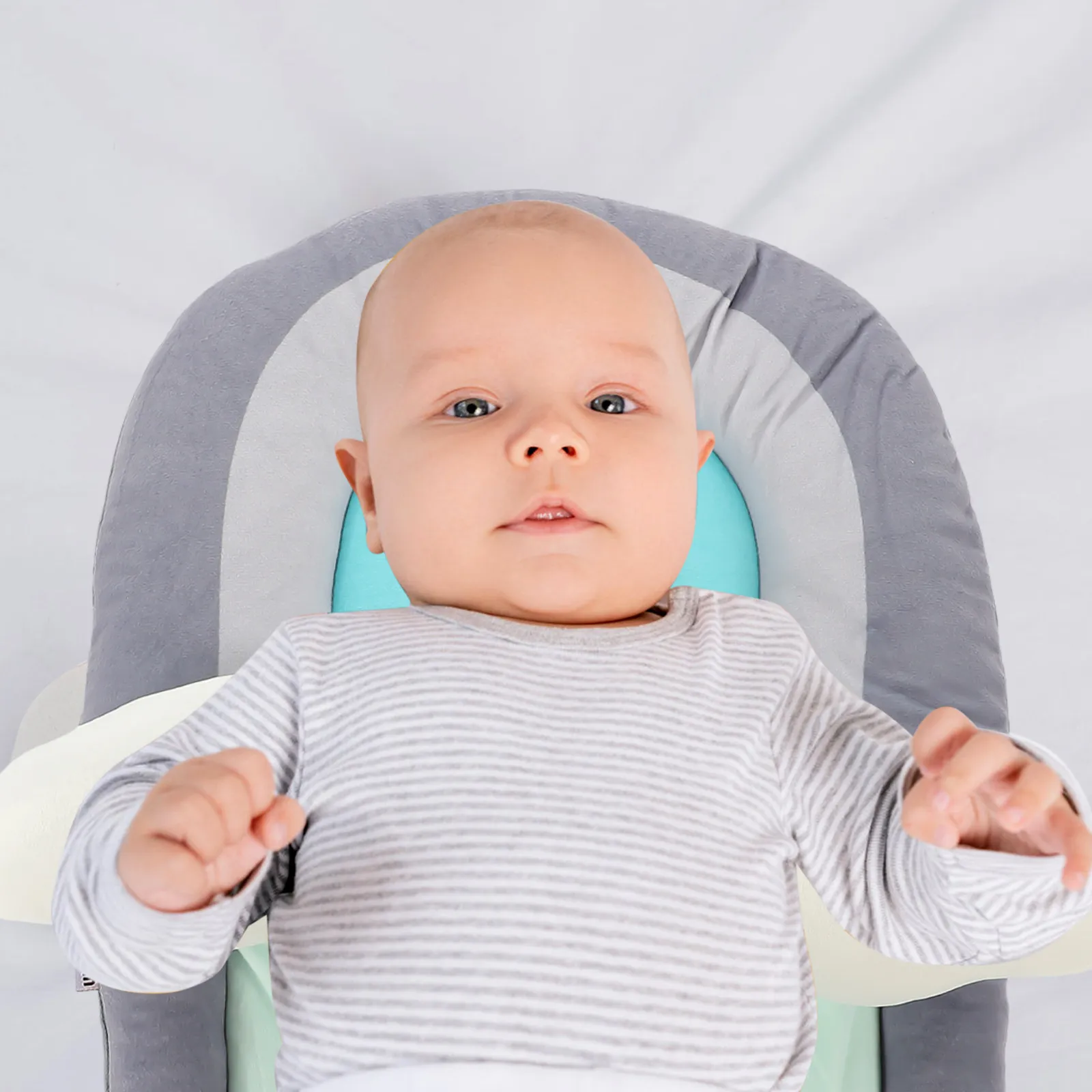 Stroller Cushion Pad Soft Breathable Washable Safety Mat for Infant Stroller Seat Comfort Protection Travel Home