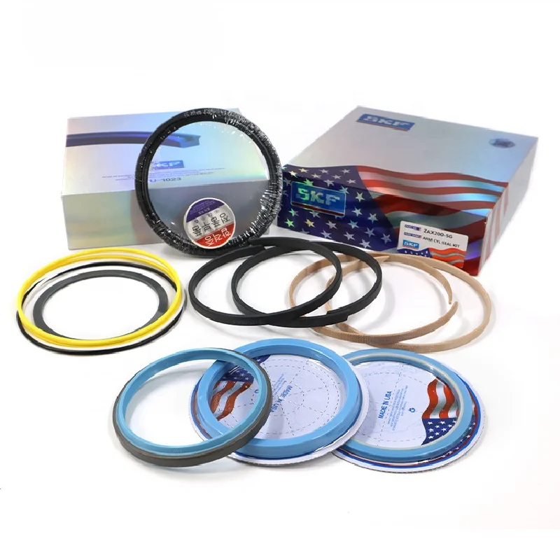 

For Excavator Arm Boom Bucket Hydraulic Cylinder Repair Seal Kit For Liugong Clg906c Skf Stamp