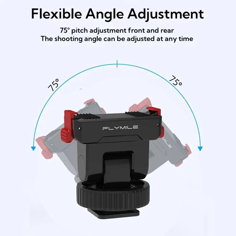 المغناطيسي الإفراج السريع الحذاء البارد توسيع قاعدة قوس محول فوري الإفراج السريع ل DJI Action 6 ملحقات الكاميرا