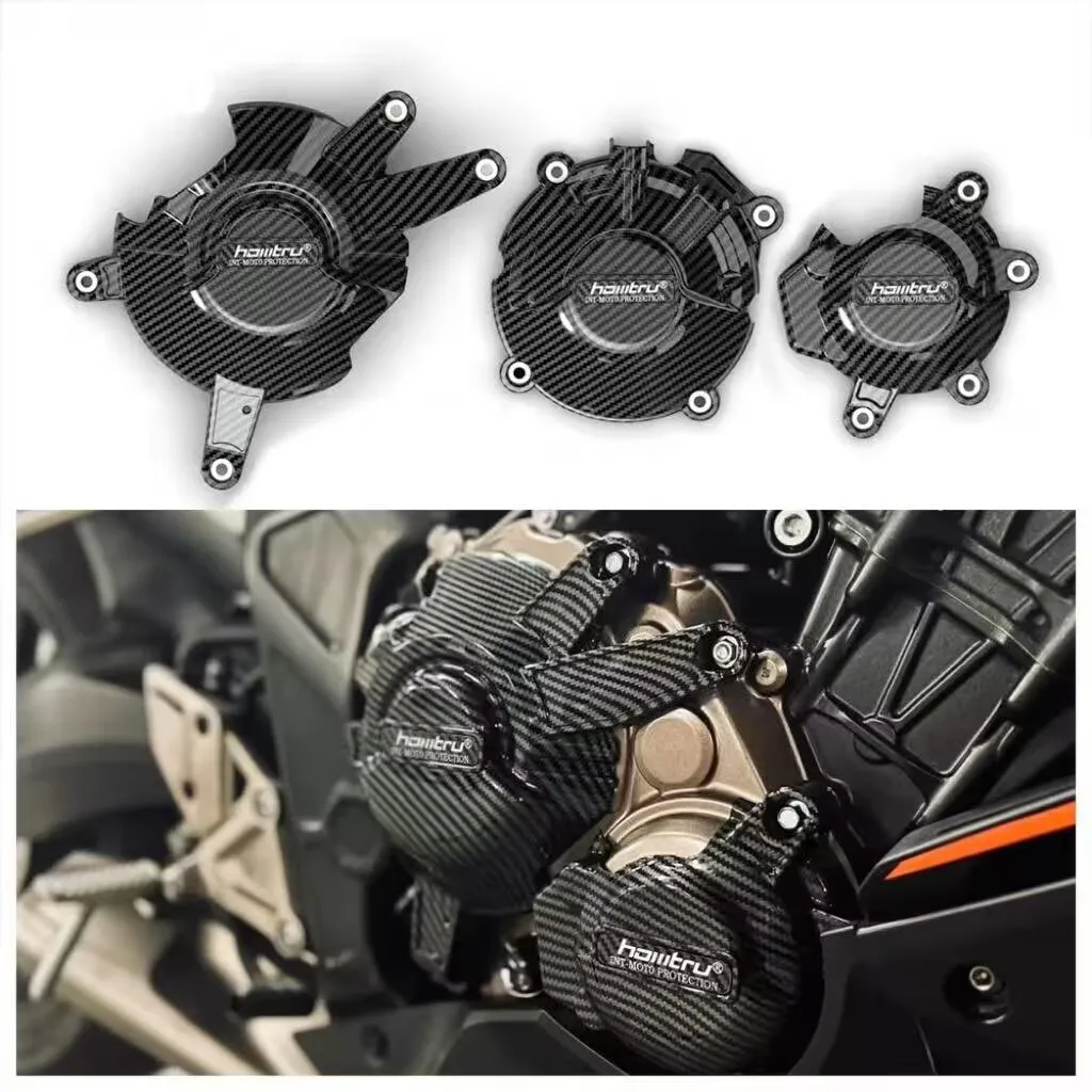 Motorcycle Engine Cover Guard for Honda CBR650F 2014‑2020 CBR650R CB650 2019‑2020, helps reduce engine cover damage 2