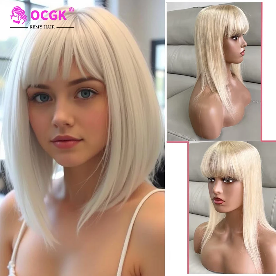 女性用ヘアトッパー、自然な髪のサイズ12x13cm、前髪付きヘアトッパー、シルクベース、クリップ式ヘアトッパー、前髪付きヘアピース