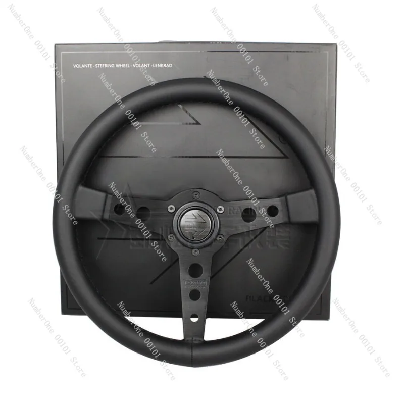 Hot-selling car modification p5 steering wheel leather 14 inch 350MM racing competition concave MO