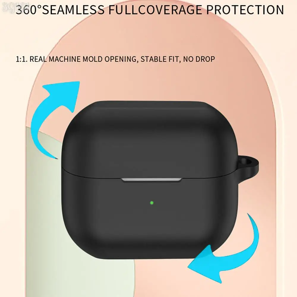 Silicone Soft Protective Case Dustproof Earphone Case Cover Protective Skin Sleeve for Samsung Galaxy Buds 3/3 Pro Charging Case