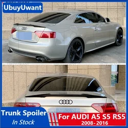 Carbon Fiber Rear Trunk Spoiler For AUDI A5 B8 2 Doors 2008 - 2016 A5 Sportback Coupe Car Tail Wing Lip Spoilers M4 Style