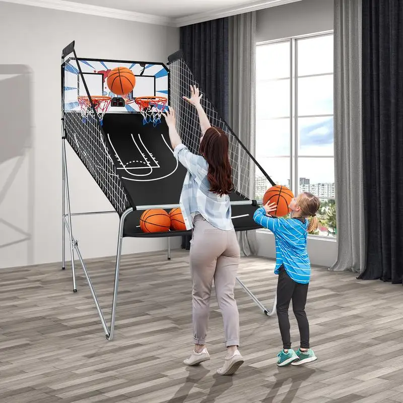 Juego de baloncesto arcade plegable color