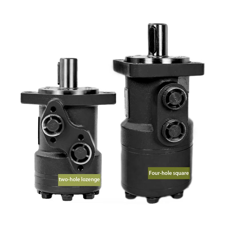 BMR Series Hydraulic Motor Two-Hole/Four-Hole High Torque Forward Reverse Low Noise Hydraulic High Speed Cycloid Drive
