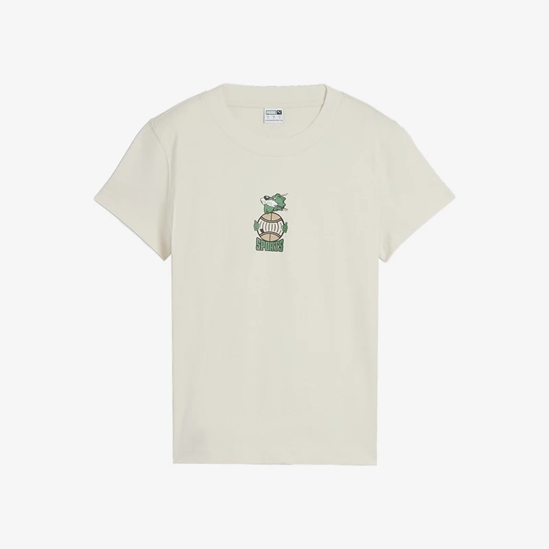 بوما حقيقية 2024 ربيع جديد المرأة جولة الرقبة الرياضة قصيرة الأكمام أعلى 627006-87 #3