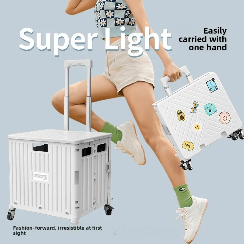 portable-storage-box-with-pull-rod-outdoor-camping-utility-cart-student-book-box-hand-pull-car-plastic-stackable-organizer