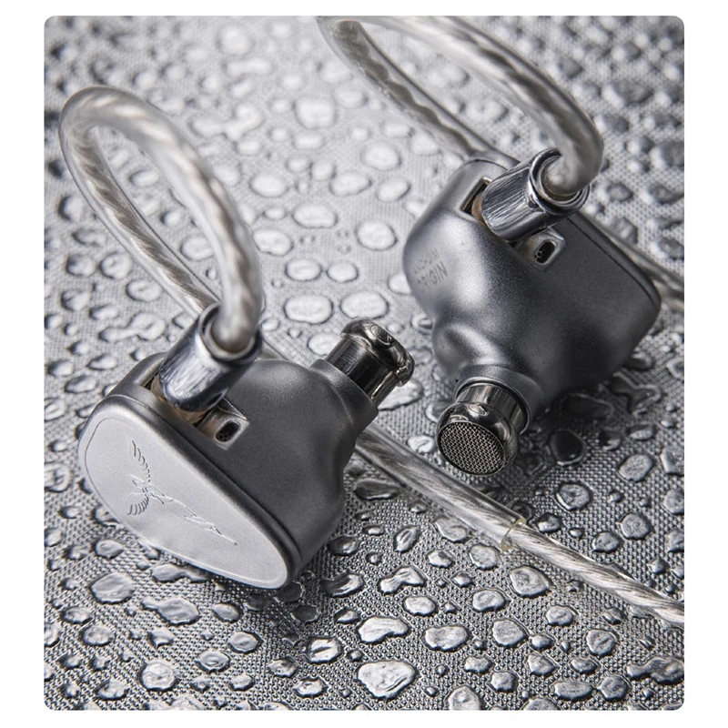 TANCHJIM ORIGIN DMT5 controlador dinámico auriculares intrauditivos IEM auriculares de música HiFi cable altamente puro auriculares con cable de 0,78mm