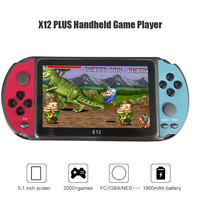 X12 PSP Handheld Game Console Retro 8GB Game Player Support 32GB TF Card Kit