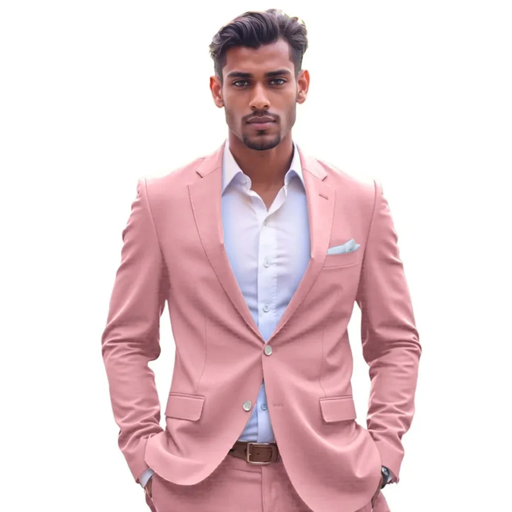 

Grass green Man Suits Notched Lapel jacket for Dinner Suit Wedding Suit Groom Tuxedos