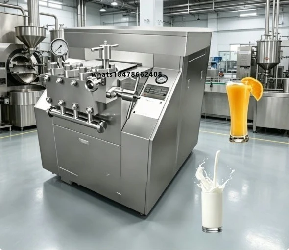 Industrial Cream Project Equipments Water Gel Emulsion Homogenizer Mixer Milk Homogenizer Price