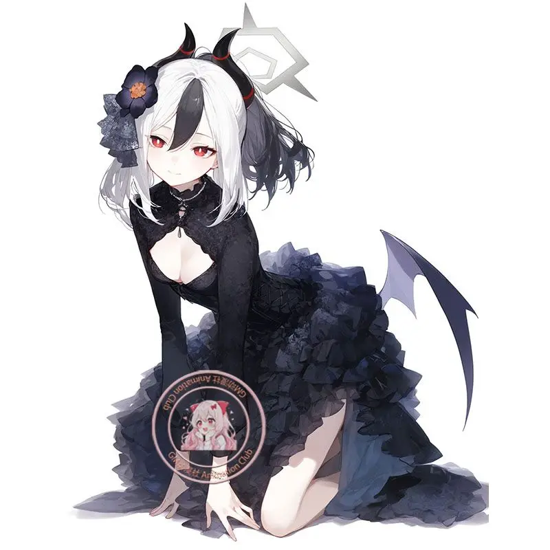 

Синий архив Onikata Kayoko, акриловая подставка, декор для стола, стоячая модель аниме, экшн-фигурка, орнамент, аксессуары, модели