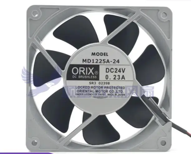 

ORIX MD1225A-24 DC 24V 0.23A 120x120x25mm 2-Wire Server Cooling Fan