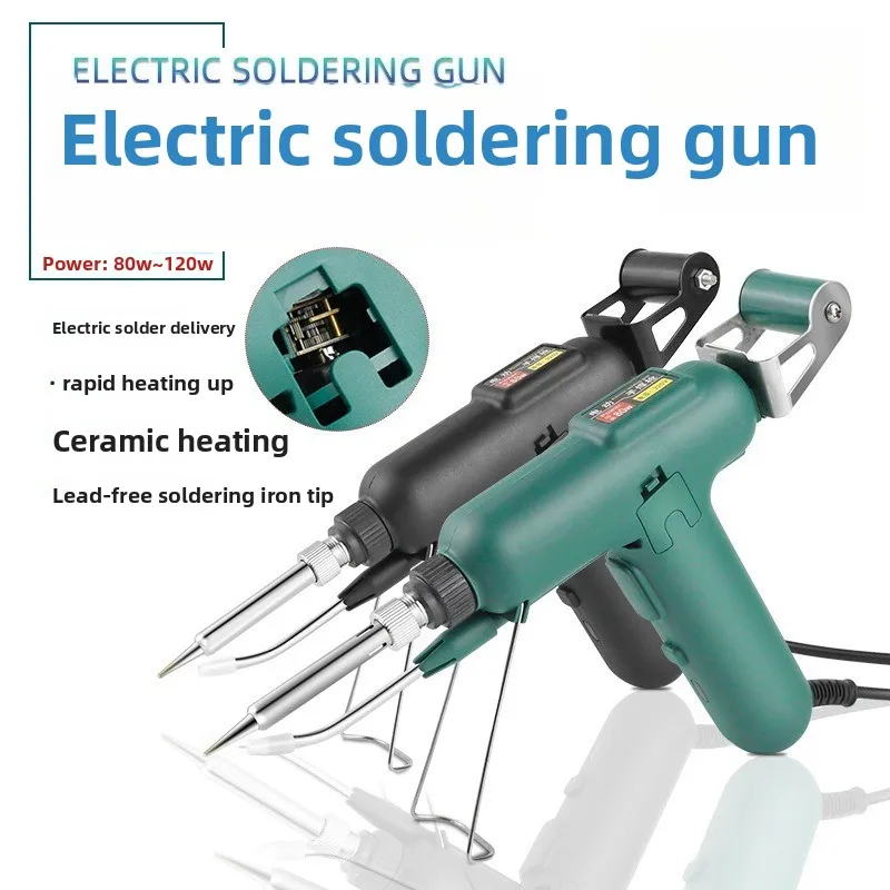 

High Power Electric Soldering Gun Handheld 80W Multifunctional Small Soldering Iron Improves Efficiency Fast Soldering